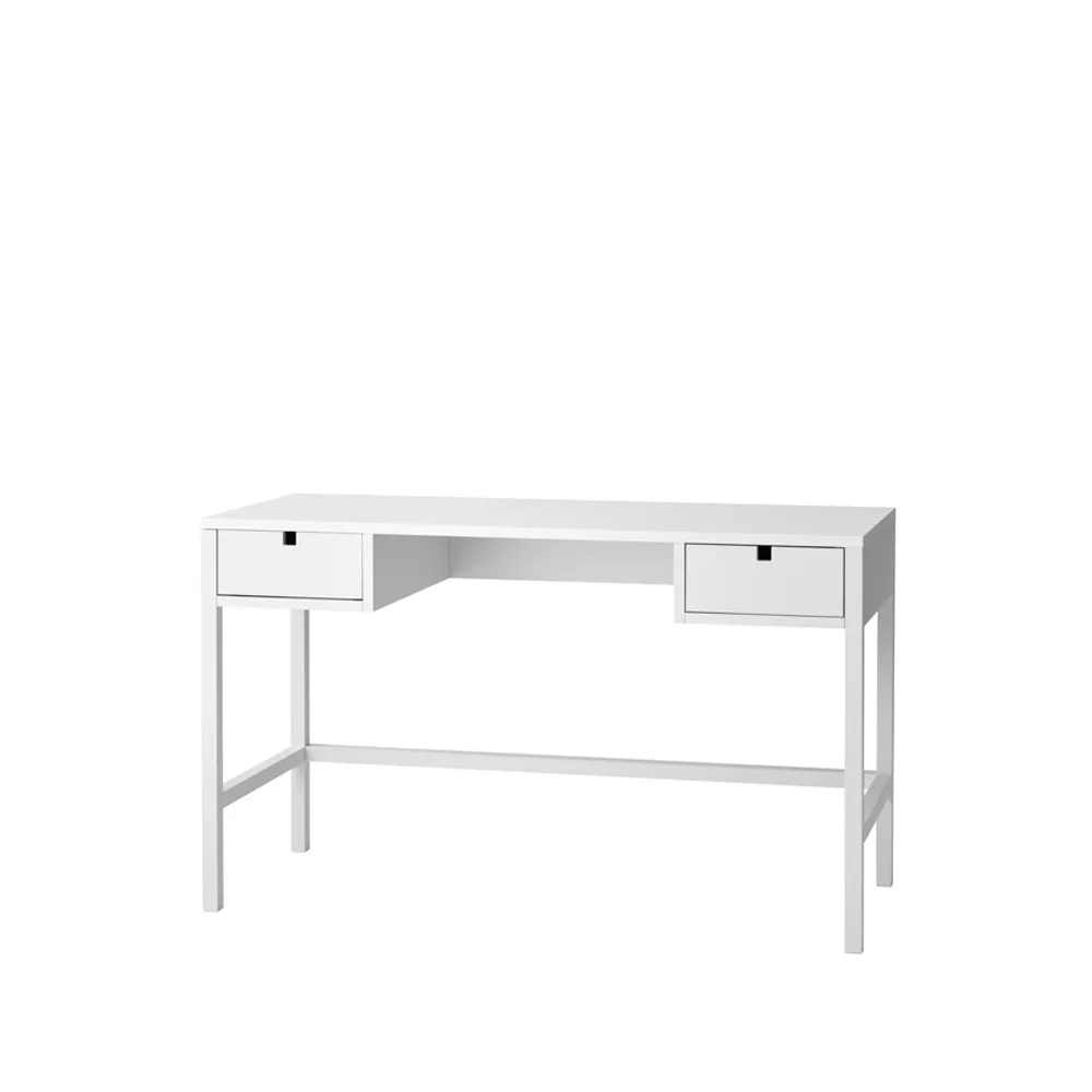 Square writing table, White 1898
