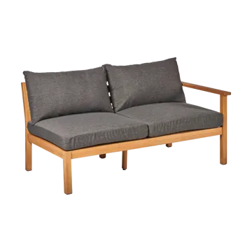 Stockaryd sofa module 2-seater left teak/dark grey - 1898
