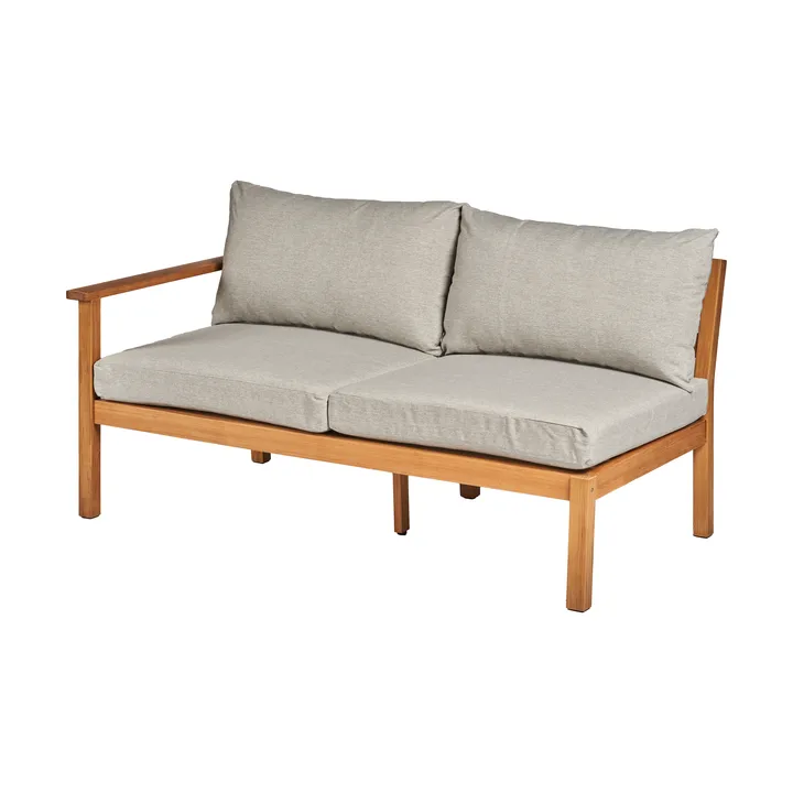 Stockaryd sofa module 2-seater right teak/light grey - 1898