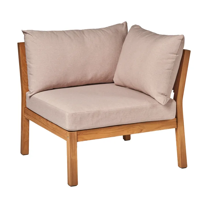 Stockaryd sofa module corner section teak/beige - 1898