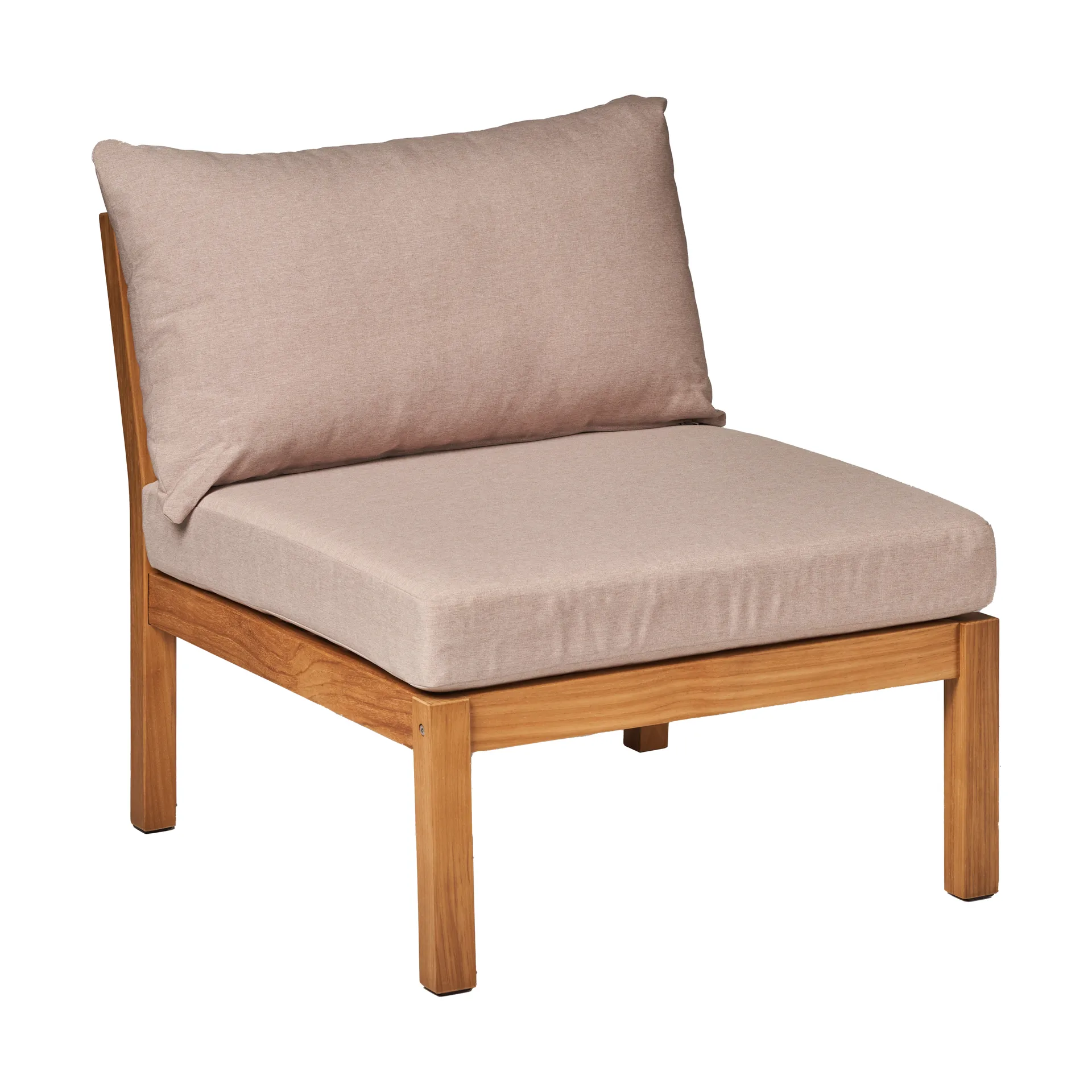 Stockaryd sofa module middle section teak/beige 1898