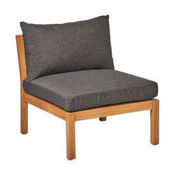 Stockaryd sofa module middle section teak/dark grey - 1898