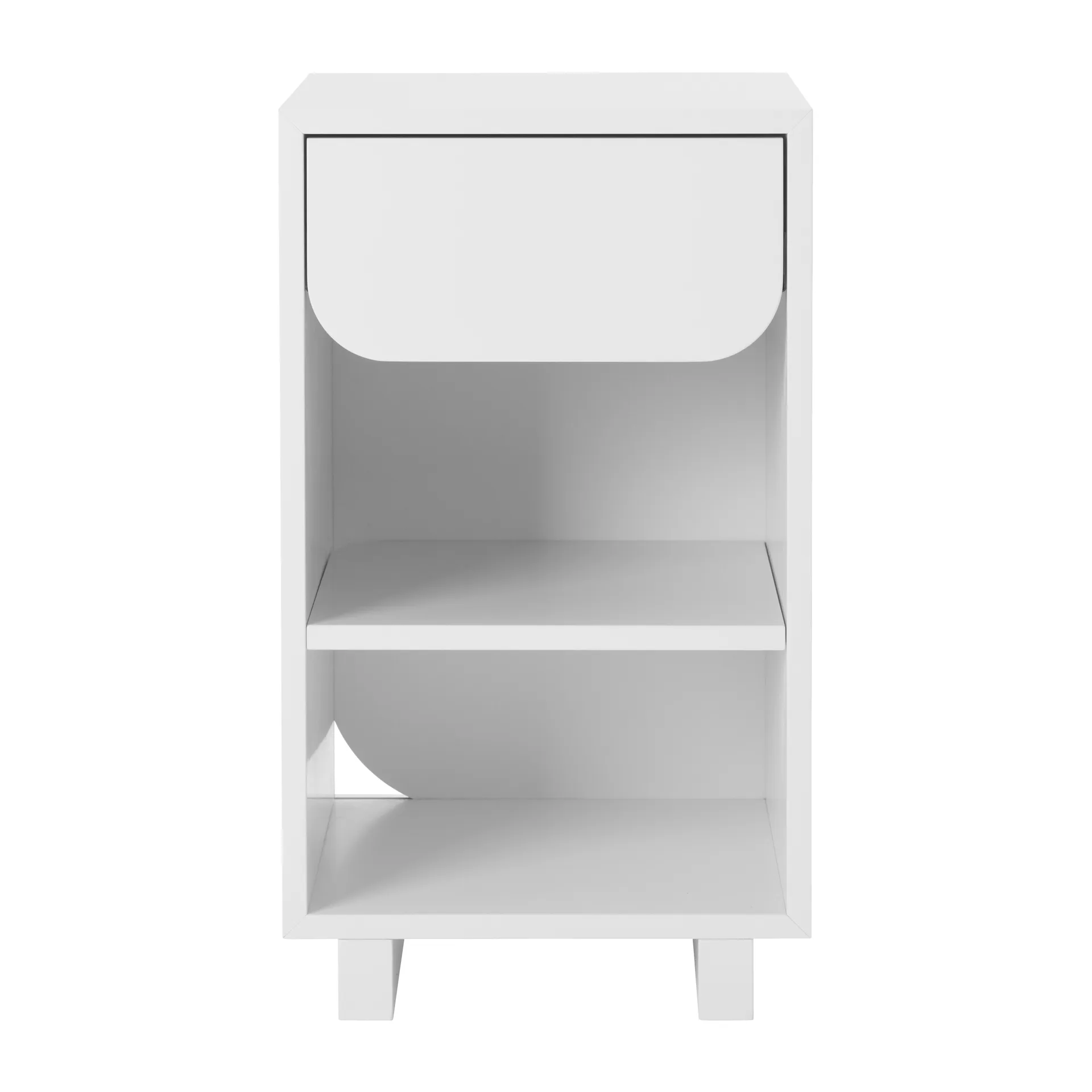 Vidja bedside table, White 1898