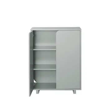 Vidja low cabinet - Grey lack - 1898
