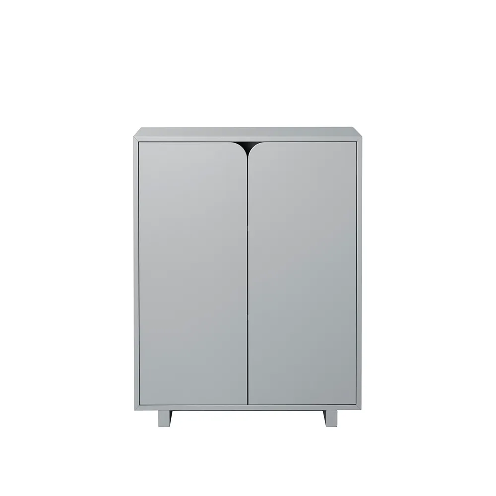 Vidja low cabinet, Grey lack 1898