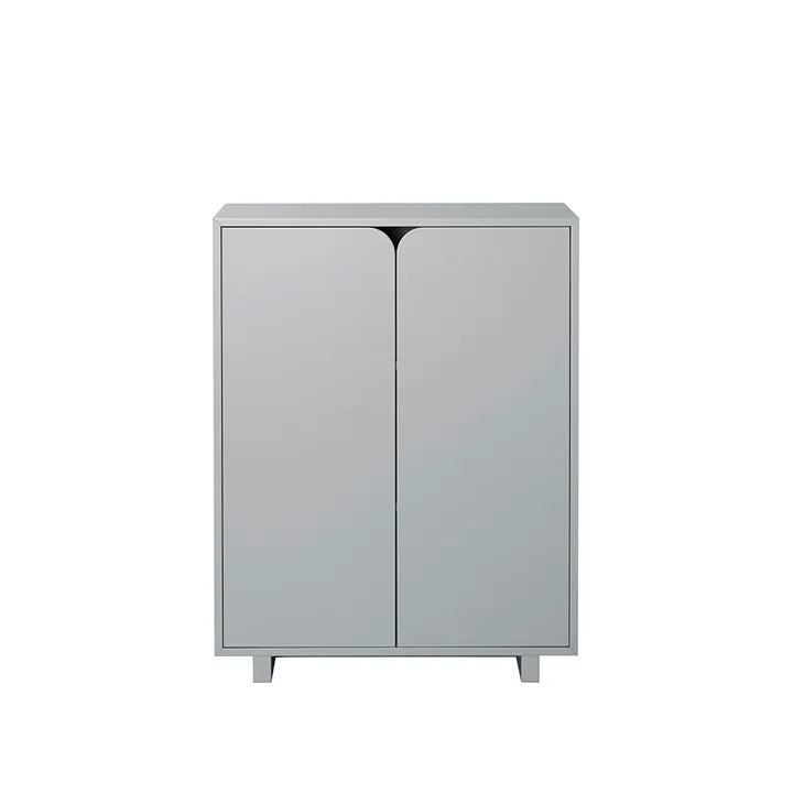 Vidja low cabinet - Grey lack - 1898