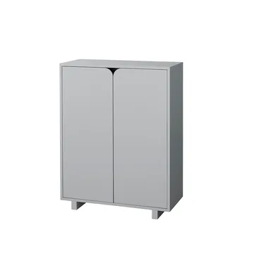 Vidja low cabinet - Grey lack - 1898
