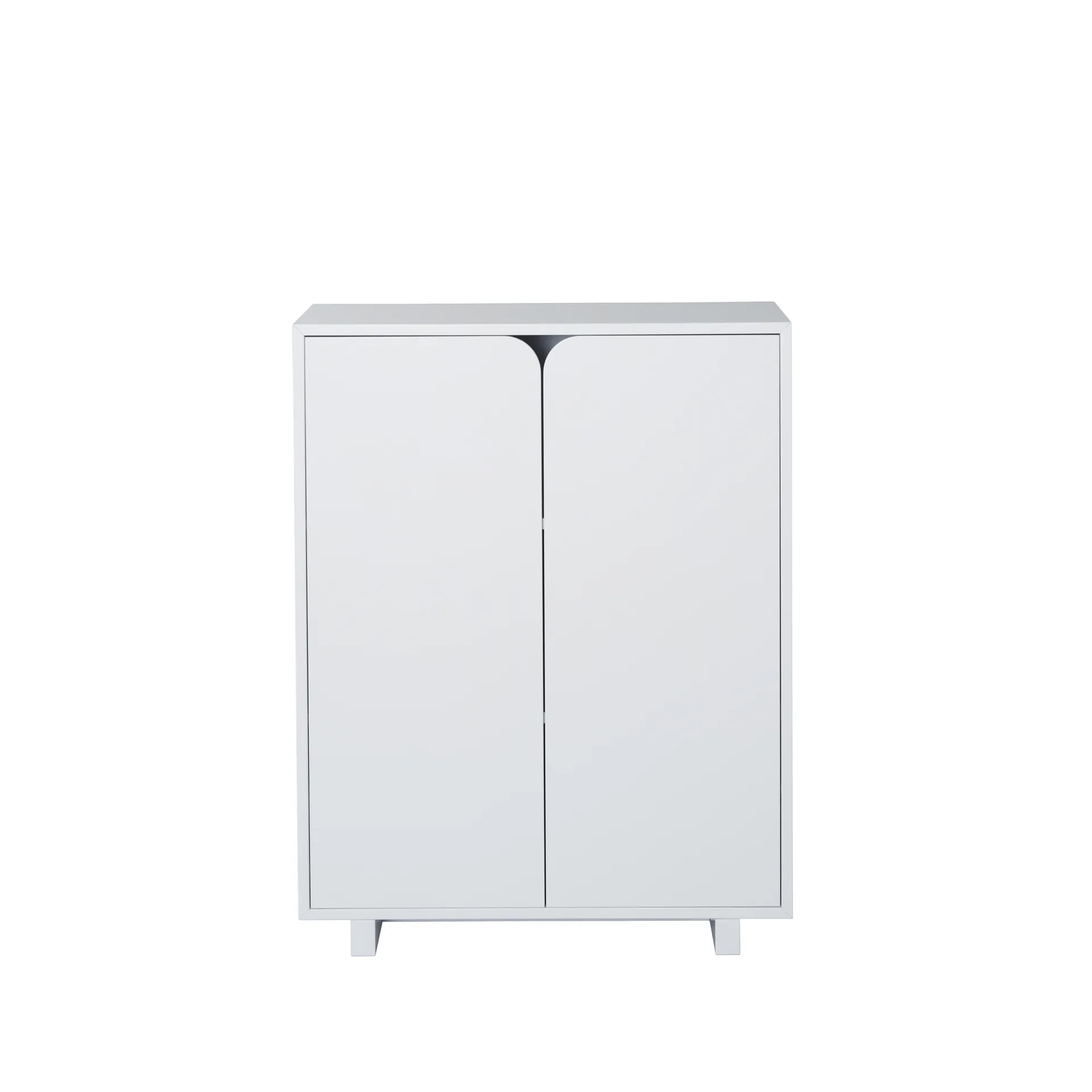 Vidja low cabinet, White lack 1898