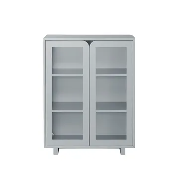 Vidja low display cabinet - Grey - 1898