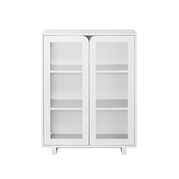 Vidja low display cabinet - White - 1898