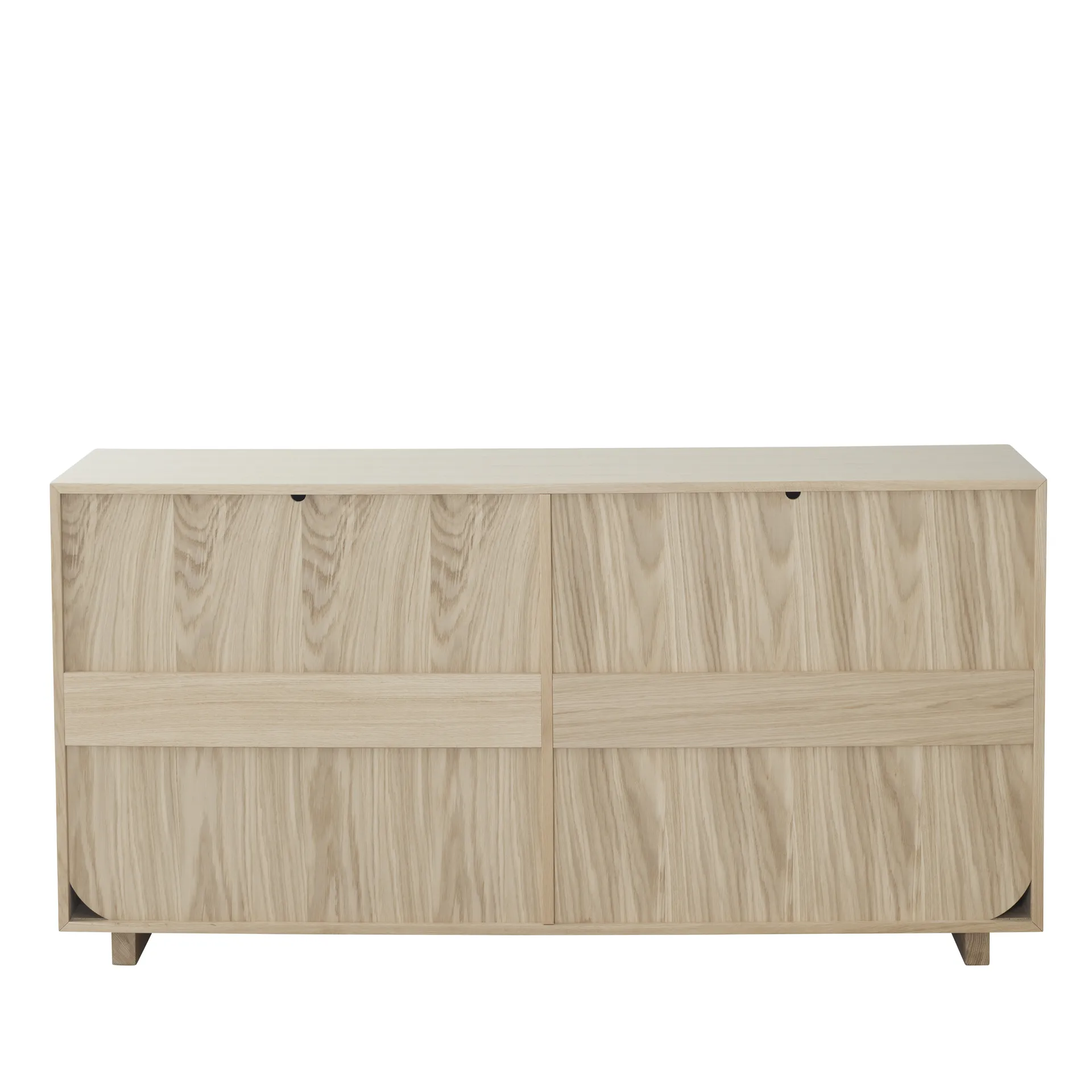 Vidja side table, White pigmented oak 1898