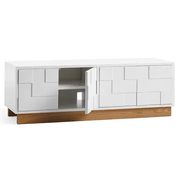 Collect 2010 media bench - White – oak base - A2