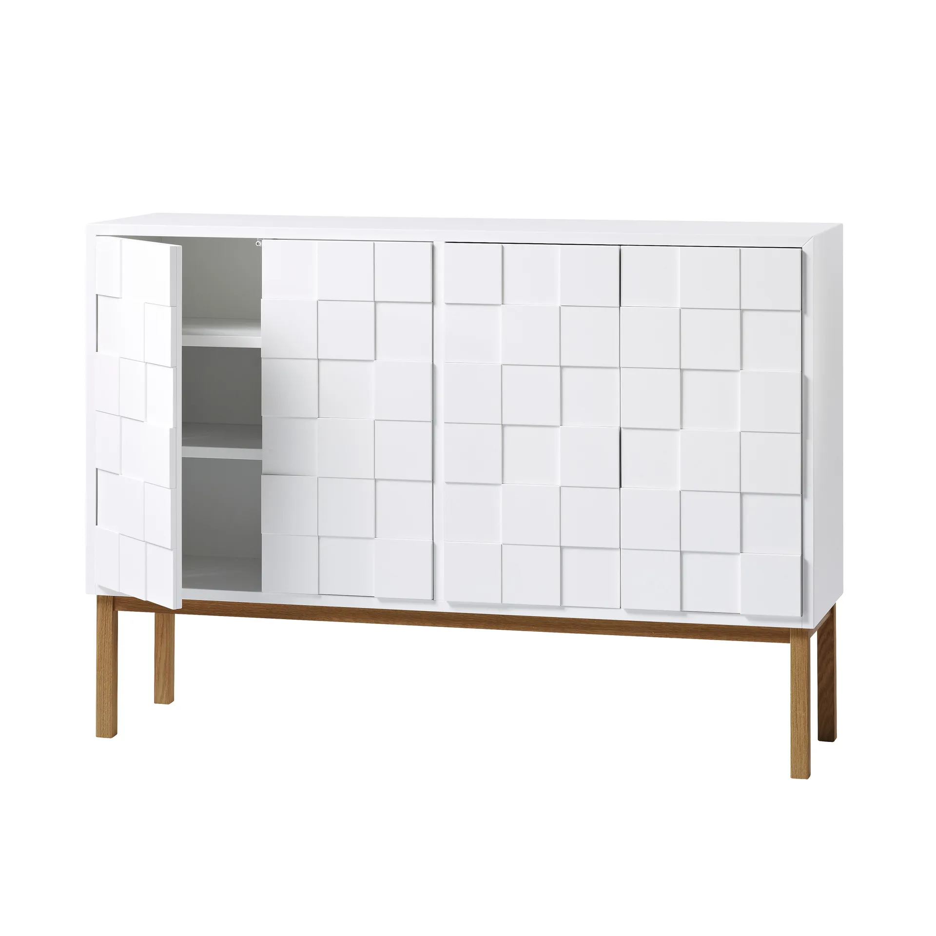 Collect cabinet 2010 low, Oak A2