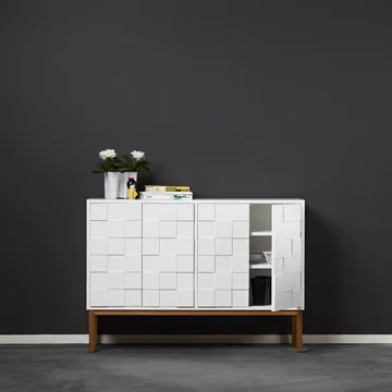 Collect cabinet 2010 low - Oak - A2