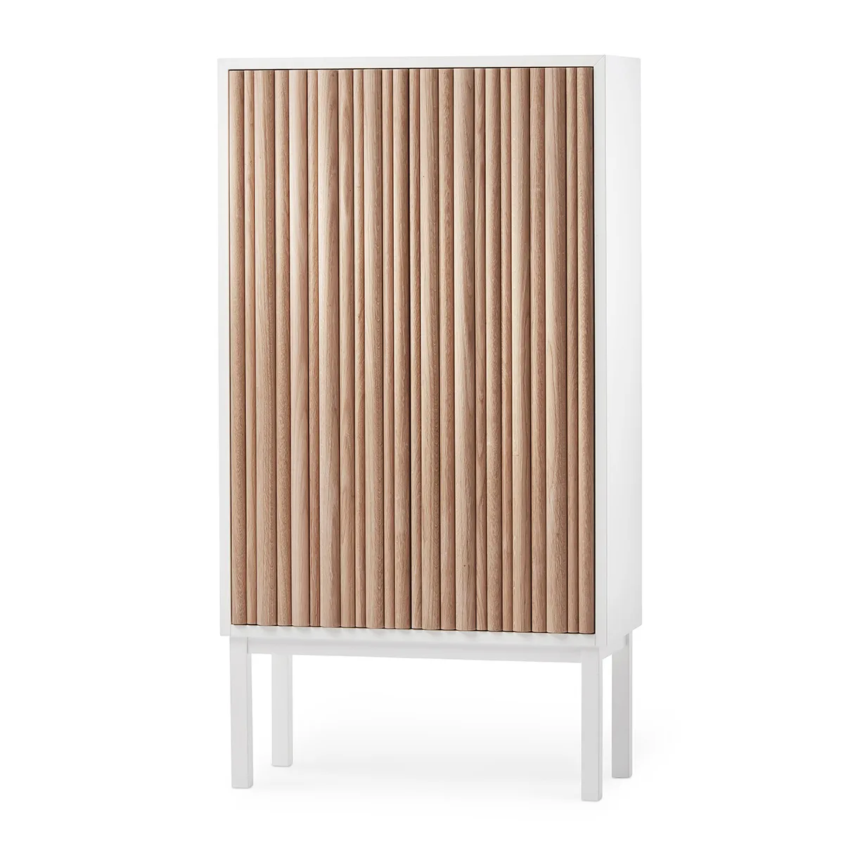 Collect cabinet 2013 oak, White leg A2