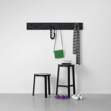 Fellow hanger - Black-stained oak - A2