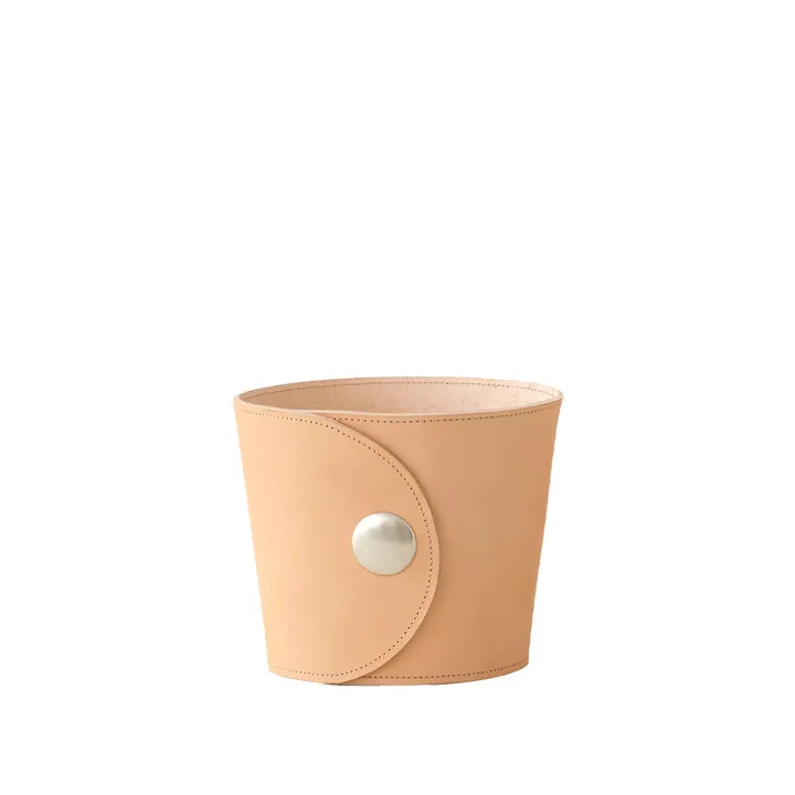 Hug flower pot - Light brown, h.12 cm Ø14 cm - A2