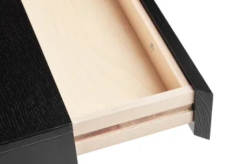 Mind desk - Black-stained oak, 118x74x44 cm - A2