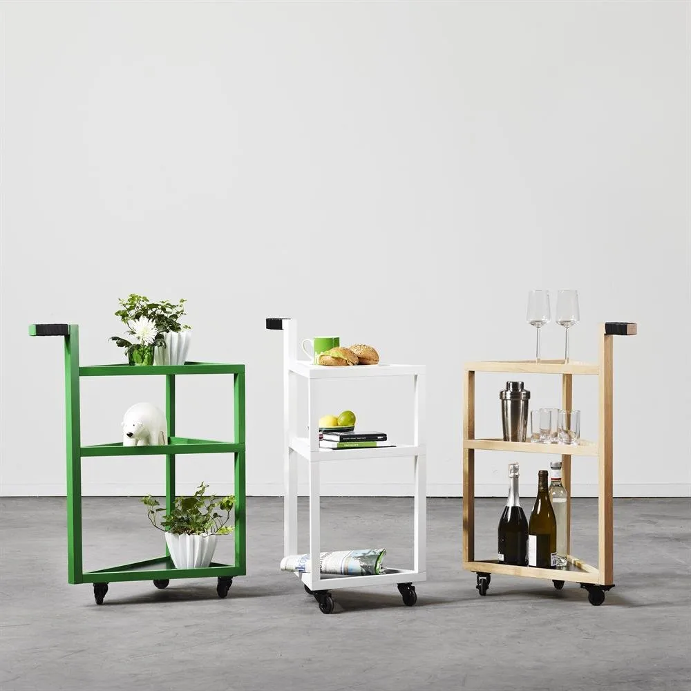Move serving trolley, White A2