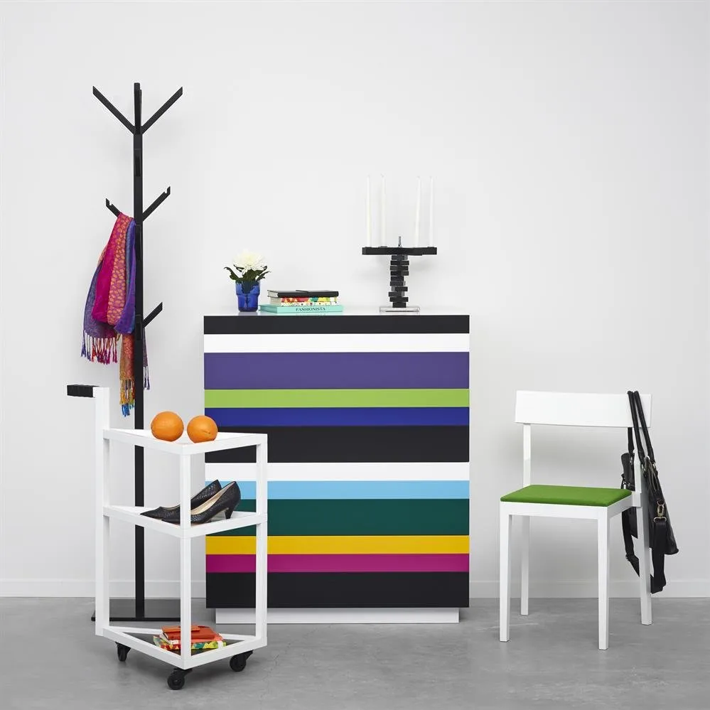 Move serving trolley, White A2