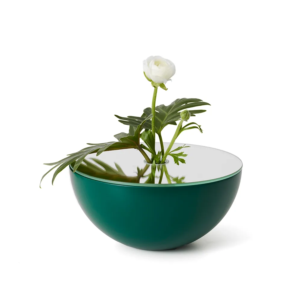 Poem vase, Dark green A2