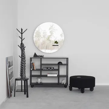 Show shelf - Black stained oak - A2