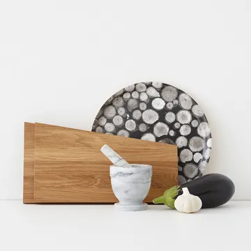 Småland tray - Black/white - A2