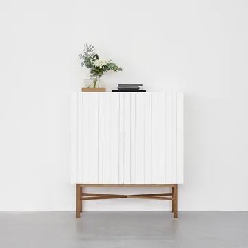 White Cabinet cabinet - oak - A2
