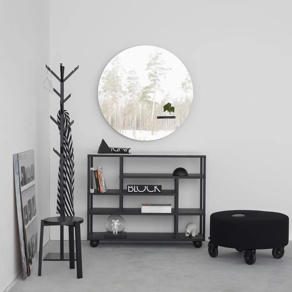 You mirror, White oiled oak A2