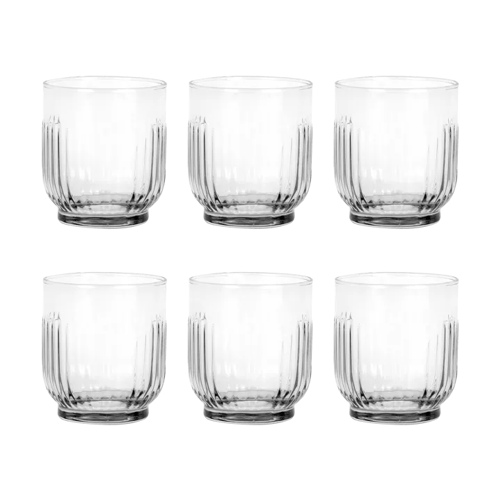 Aida drinking glass 33 cl 6 pieces - Clear - Aida