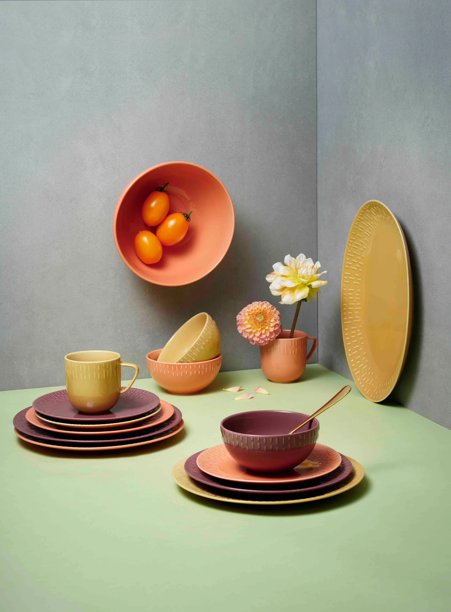 Confetti cup, Mustard, 35 cl Aida