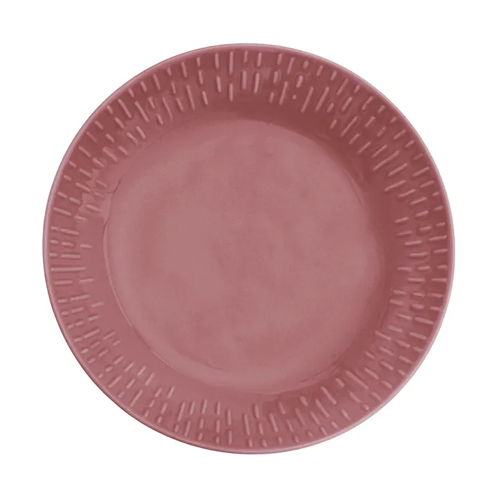 Confetti pasta plate - Bordeaux, Ø23 cm - Aida