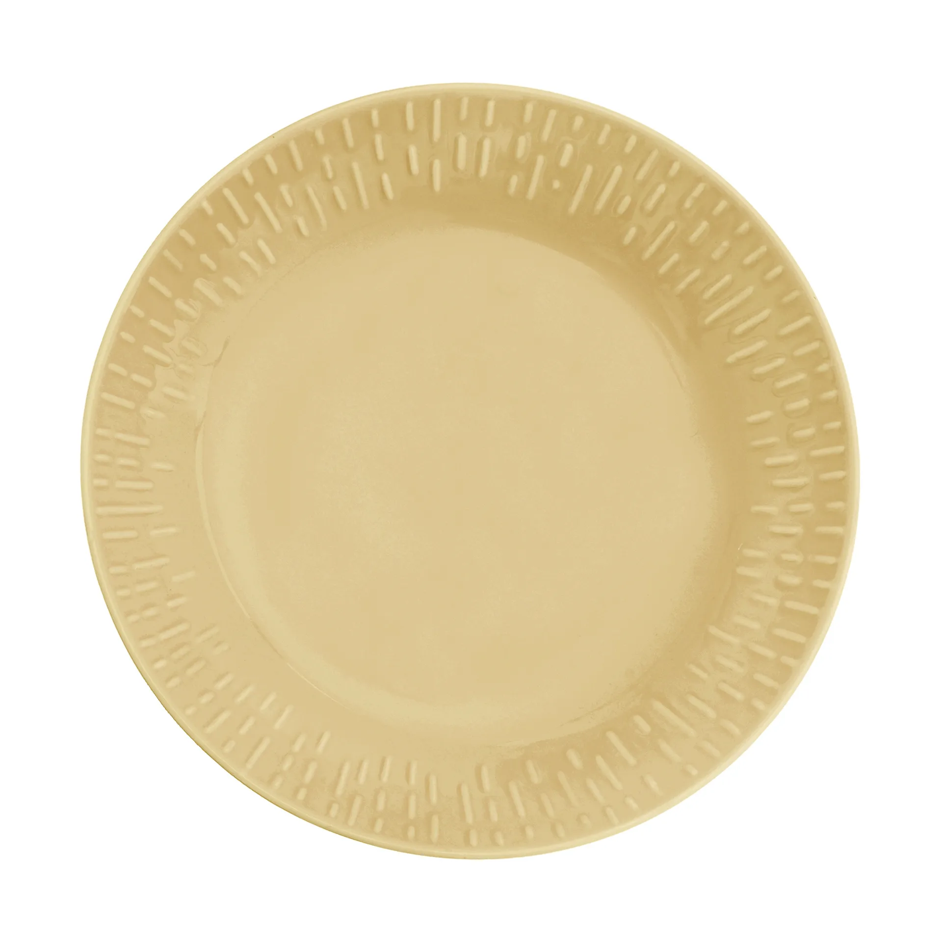 Confetti pasta plate, Mustard, Ø23 cm Aida