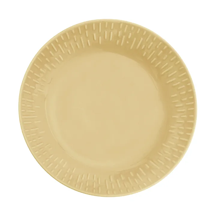 Confetti pasta plate - Mustard, Ø23 cm - Aida