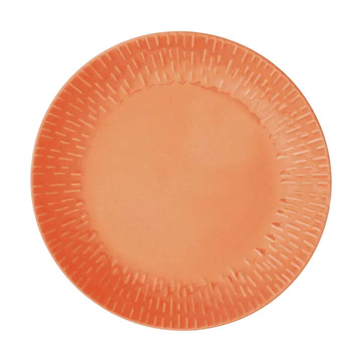 Confetti plate - Apricot, Ø24 cm - Aida