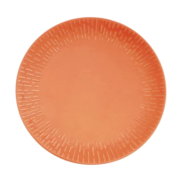 Confetti plate - Apricot, Ø27.5 cm - Aida