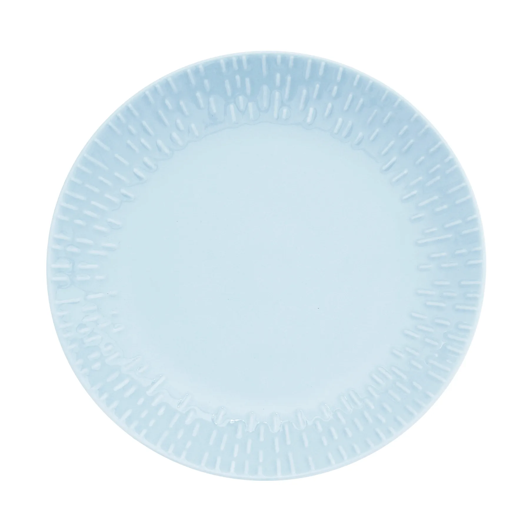 Confetti plate, Aqua, Ø21 cm Aida