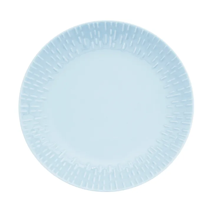 Confetti plate - Aqua, Ø21 cm - Aida