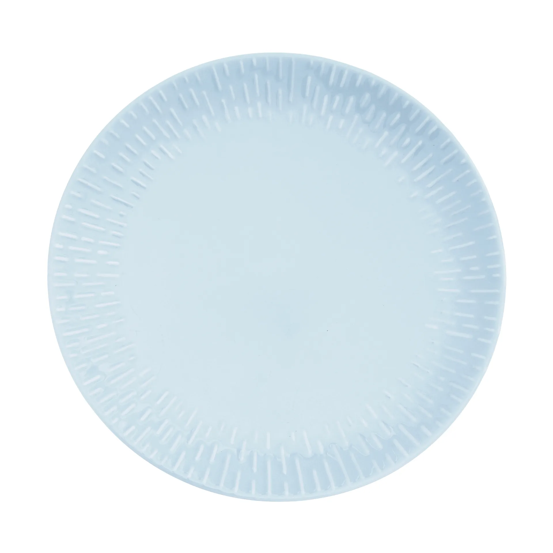 Confetti plate, Aqua, Ø27.5 cm Aida