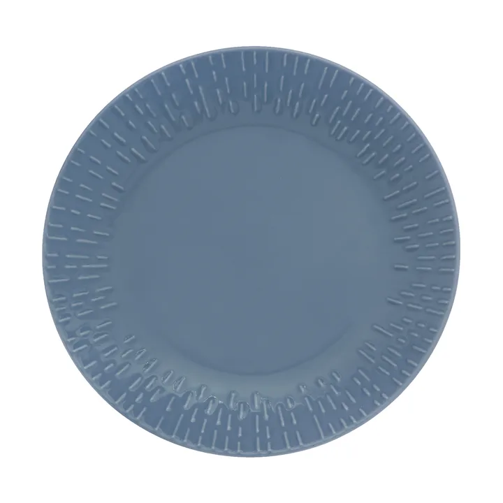 Confetti plate - Blueberry, Ø21 cm - Aida