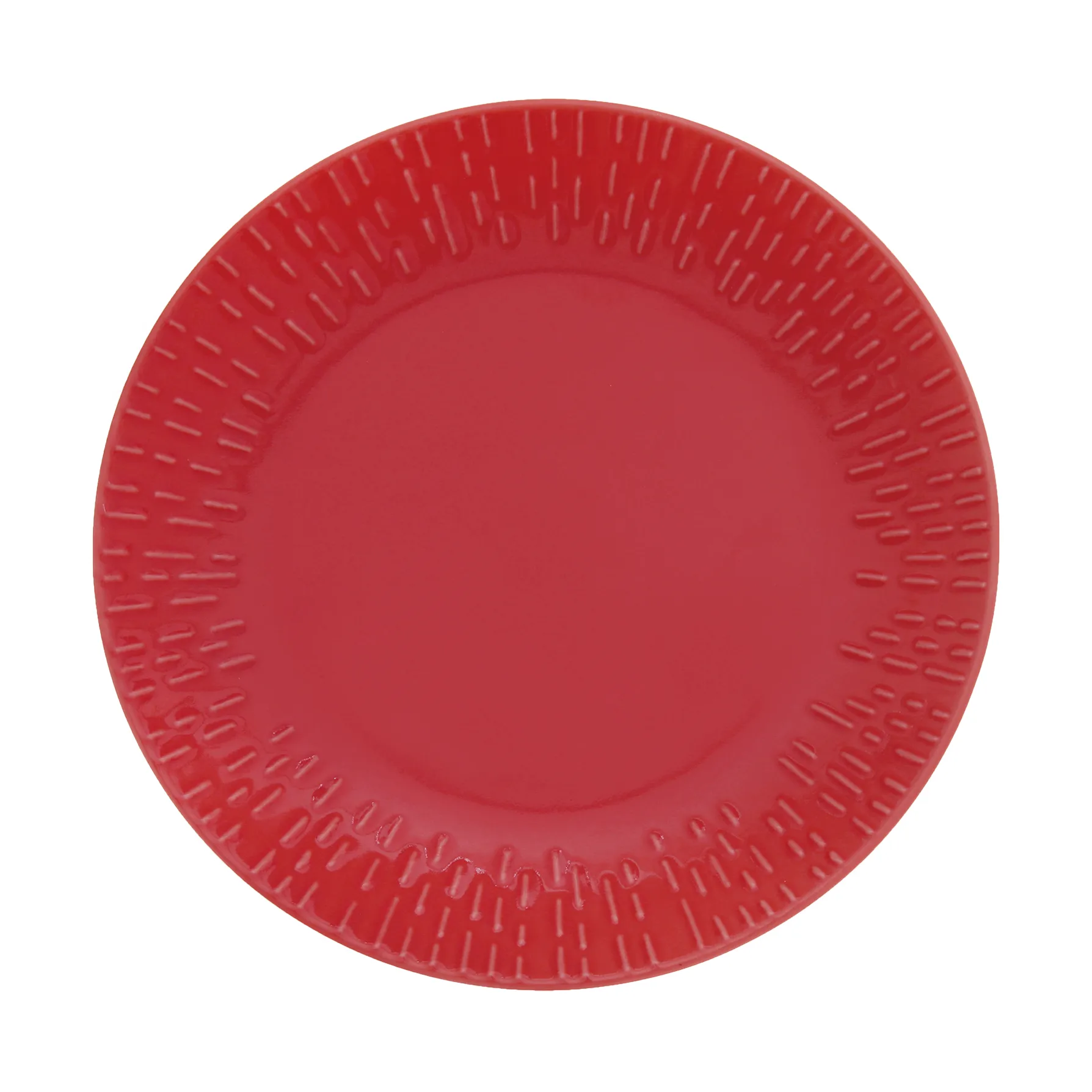 Confetti plate, Chili, Ø21 cm Aida
