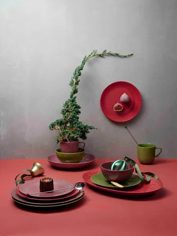 Confetti plate - Chili, Ø21 cm - Aida