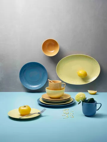 Confetti plate - Lemon, Ø21 cm - Aida