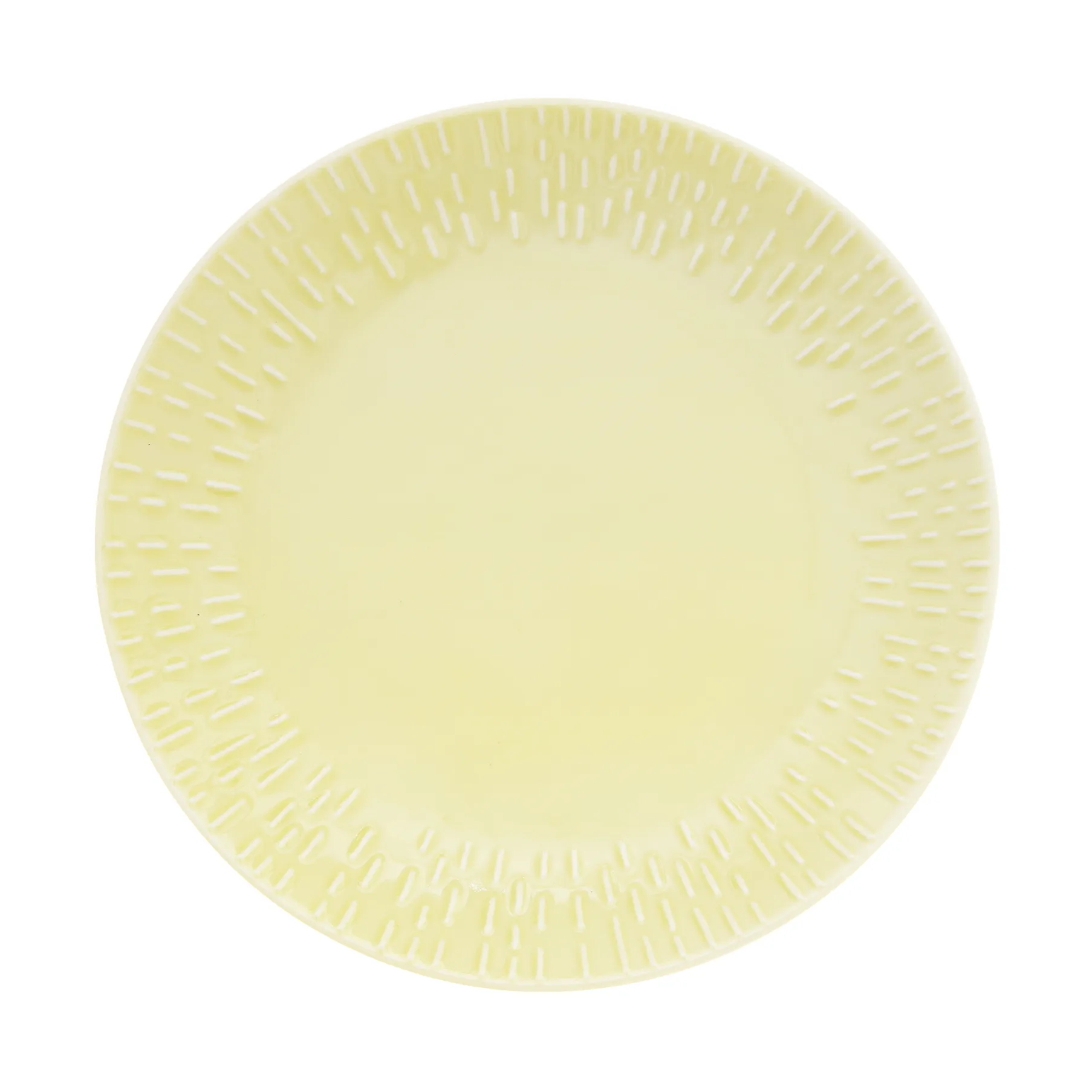 Confetti plate, Lemon, Ø21 cm Aida