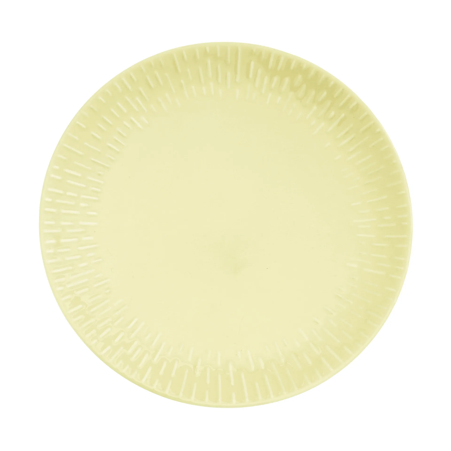 Confetti plate, Lemon, Ø27.5 cm Aida