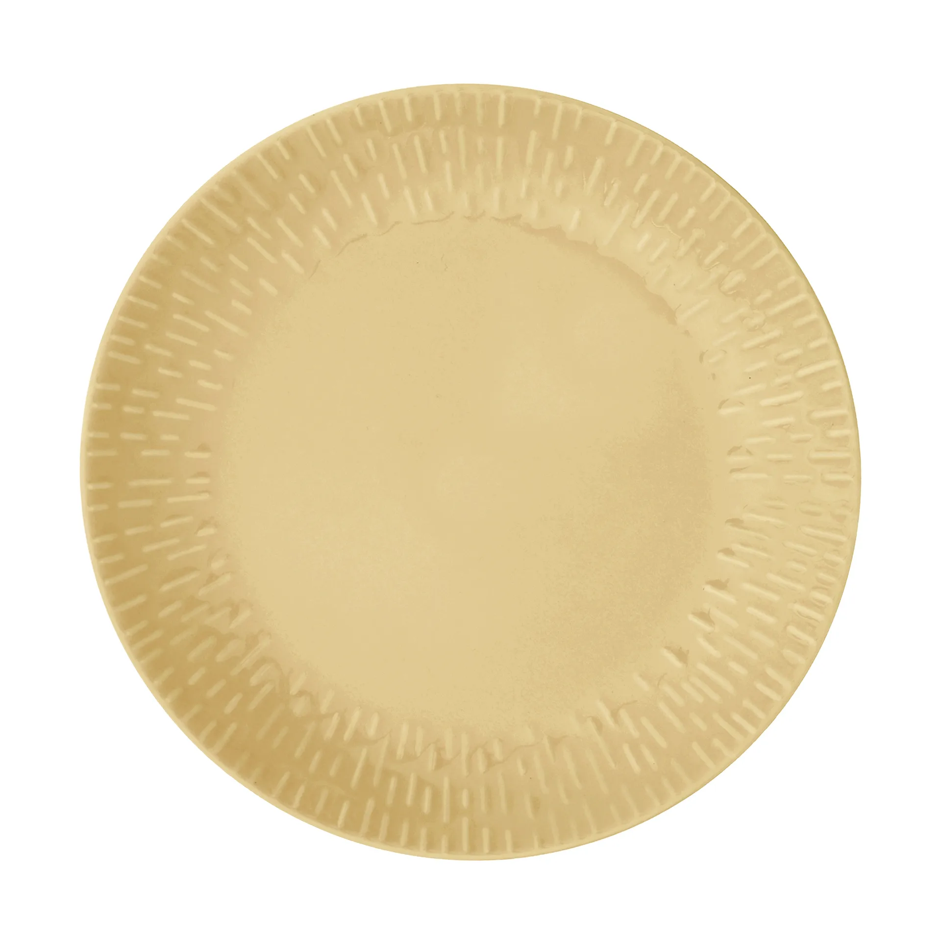 Confetti plate, Mustard, Ø24 cm Aida