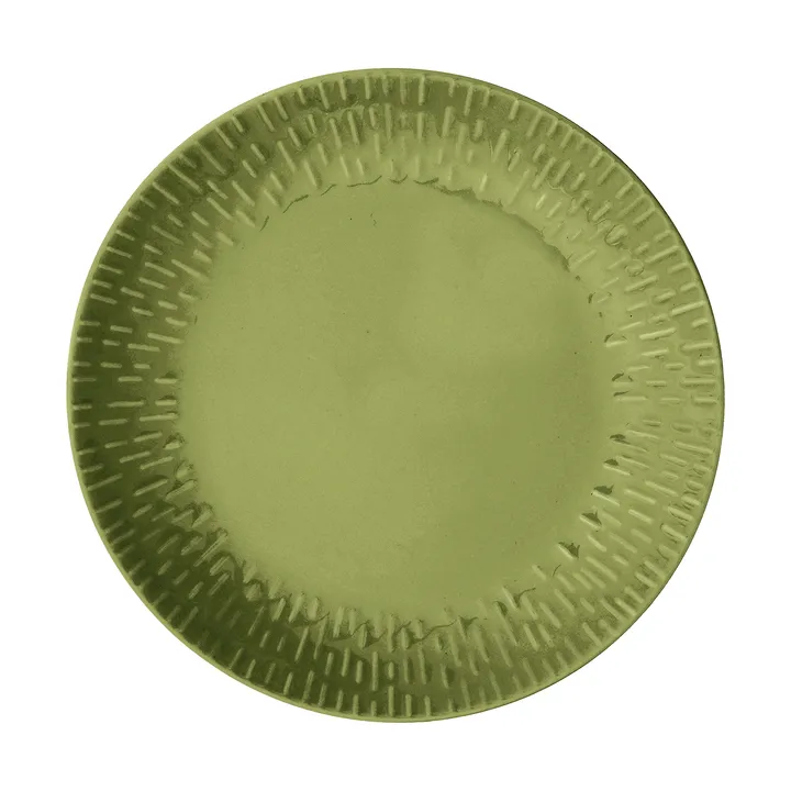 Confetti plate - Olive, Ø24 cm - Aida
