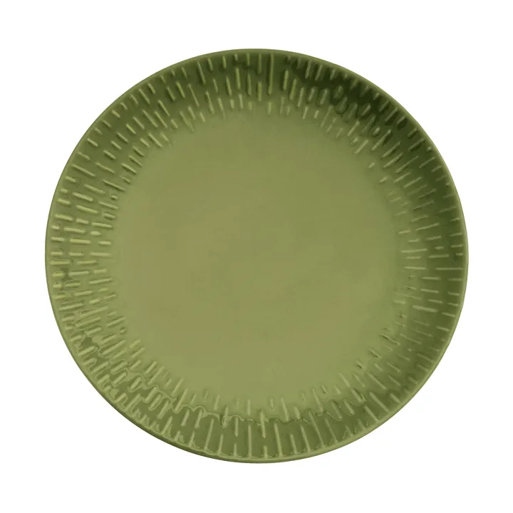 Confetti plate - Olive, Ø27.5 cm - Aida