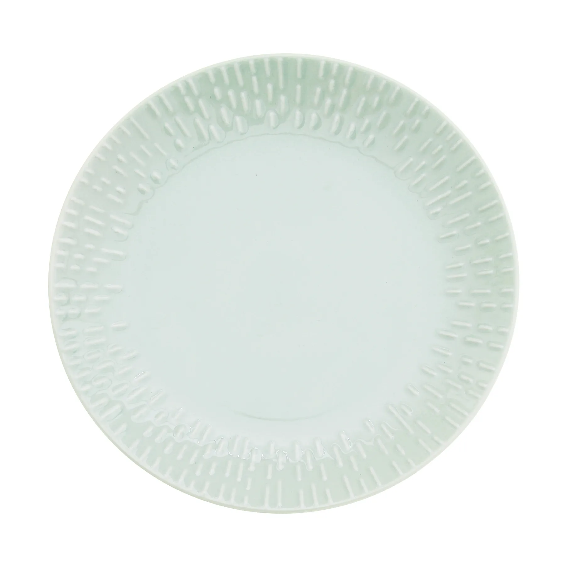 Confetti plate, Pistachio, Ø21 cm Aida