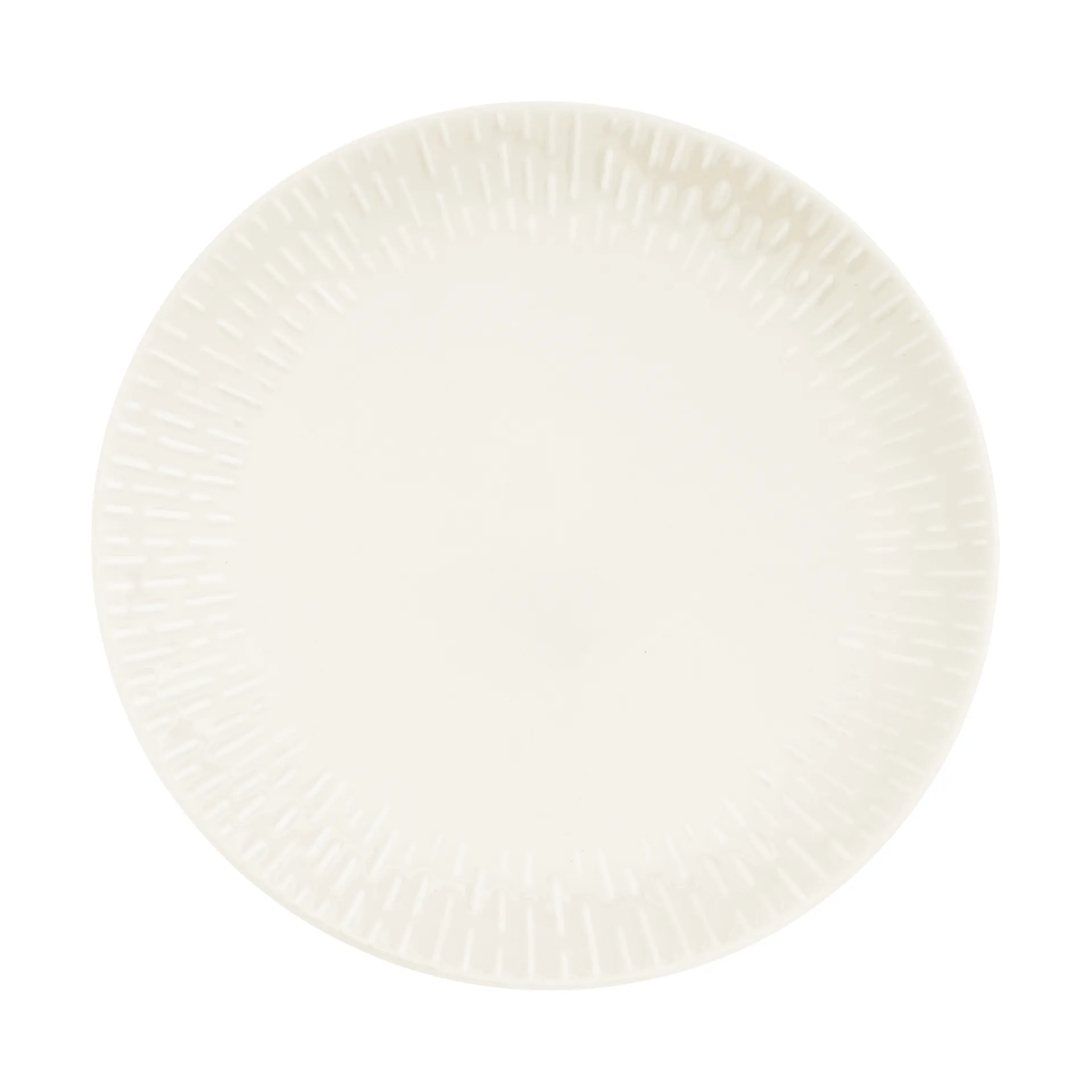 Confetti plate, Vanilla, Ø27.5 cm Aida